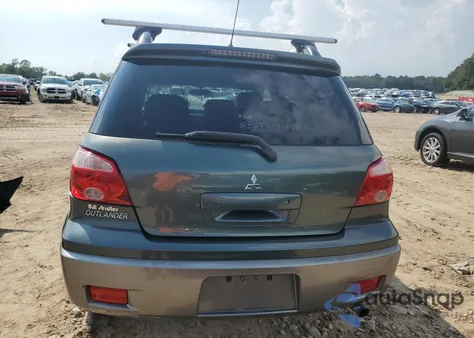 2006 Mitsubishi Outlander Ls z USA, uszkodzony, nr VIN JA4LX31F86U048807